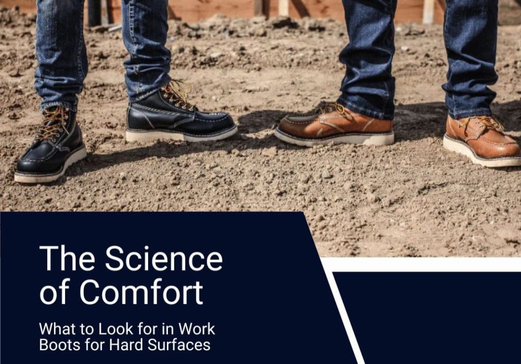 The Science of Comfort What to Look for in Work Boots for Hard Surfaces